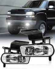 LED Fog Lights Replacement Fog Lamps Driving lights Compatible with Chrome 1