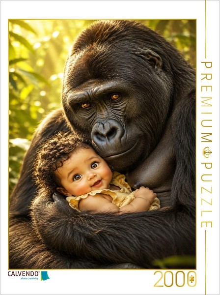 Calvendo Puzzle The Gentle Embrace | 2000 Pieces, Finished Size 35.4 × 26.4 In (-image