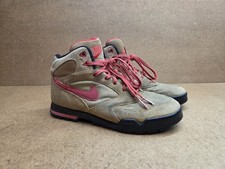 VTG 1992 Nike Caldera 3/4 Plus Bright Khaki/ Persian Violet Sz 9.5 Women's Boots
