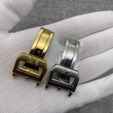 18mm Stainless Steel Deployment Buckle Clasp Fits For IWC Watch Strap New