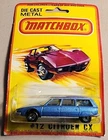 Matchbox Lesney Superfast CITROEN CX No. 12 on Original  1980 Blister Card