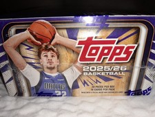 2025-26 Topps NBA Basketball Retail Display Box New Factory SEALED