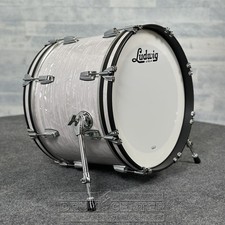 Ludwig Classic Maple "Super 70s" Bass Drum 20x14 70s White Marine Pearl - DCP