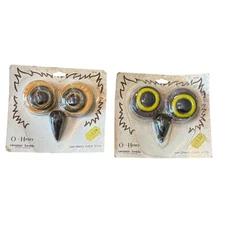 VTG Ceramic Owl Eyes And Beak O'Henry Beads Crafting Macrame MCM Spirit Animal