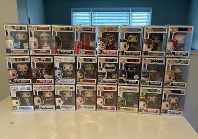 Funko 24 Boxed Exclusive Pop Figures Mixed Lot, Harry Potter, Batman