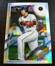 Kazuma Okamoto 2021 Topps Chrome NPB #7 WBC Samurai Japan