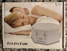 LectroFan - White Noise and Fan Sound Machine - Get A Better Night Sleep - White