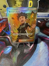 Brock's Grit (Full Art) 172/181 Sm-Team Up Holo
