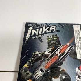 VINTAGE 2006 LEGO BIONICLE INIKA TOA HEWKII 8730 INSTRUCTION BOOKLET ONLY