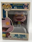 Funko Pop! Vinyl: Disney - Mr. Toad #814 New Good Box