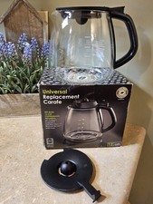 Medelco 12 Cup Universal Replacement Carafe, Black GL312 (Open Box)