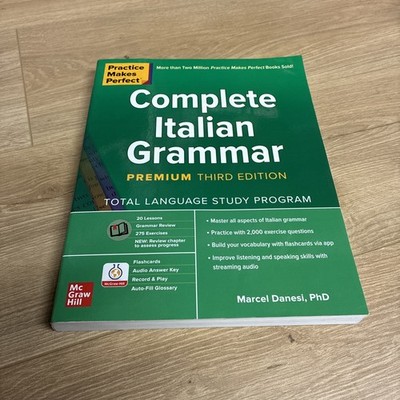 Practice Makes Perfect: Complete Italian G- paperback - BLANK!