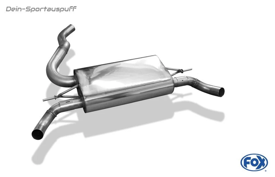 FOX Duplex Komplettanlage ab Kat Renault Clio 4 RS rechts-links - Bild 2 von 4