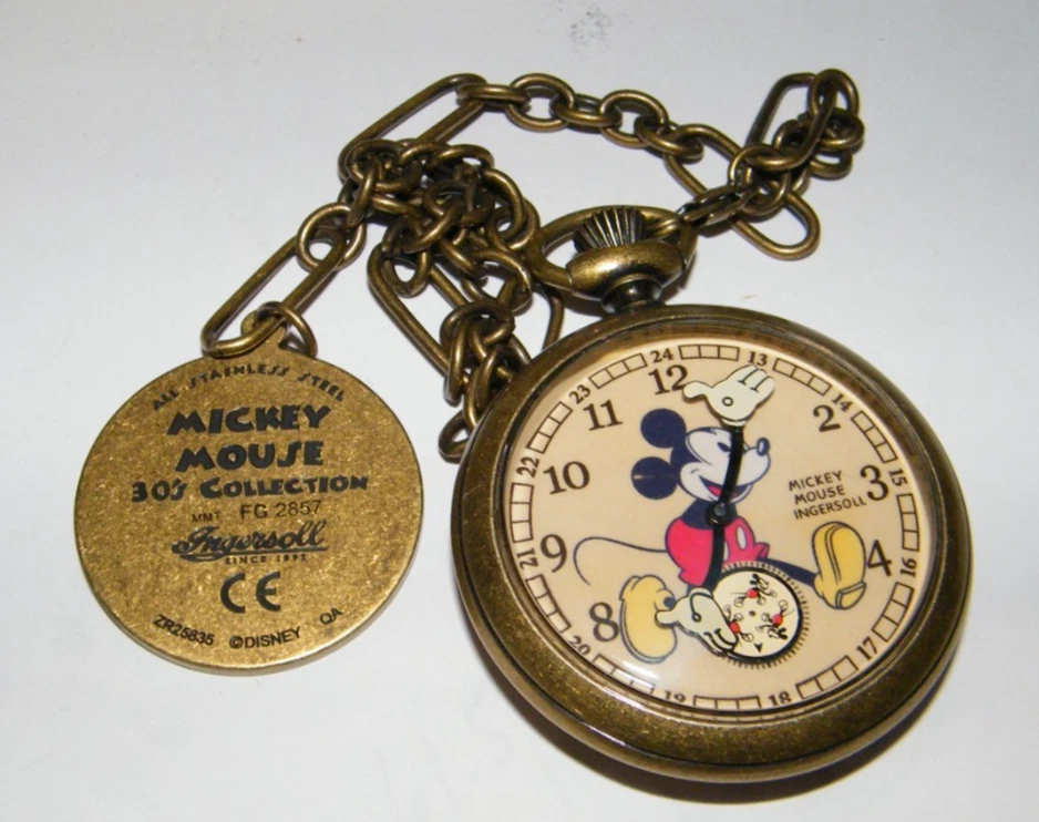 Mickey Mouse Pocket Watch for sale | eBay