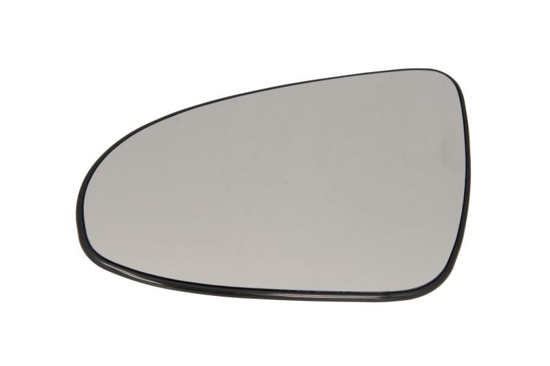 Exterior Mirror Glass Left (Convex, Chrome) Fits: Citroen C1 II, Peugeot 108,
