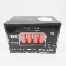 Conair Infinitipro 8 Color Changing Hot Rollers with 8 Super Clips Model H576CR