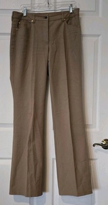 Escada Women's Cotton Blend 5 Pocket Designer Pants  Sz 40 (Flaw)