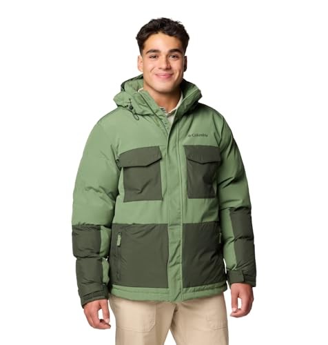 CHAQUETA COLOMBIA HOMBRE MARQUAM PEAK FUSION II, TALLA: XL - CANTIMPLORA/PAISAJE VERDE