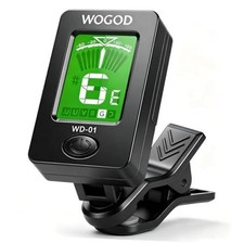 Guitar Tuner Clip on Ukulele Violin Tuner - Chromatic Tuner for Bass WD-01