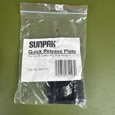 Sunpak Quick Release PLATE for UltraPRO 423 Tripod with Pistol Grip II Ball Head