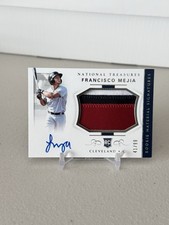 2018 Panini National Treasures Auto 41/99 Francisco Mejia #13 (AU, RC) Guardians