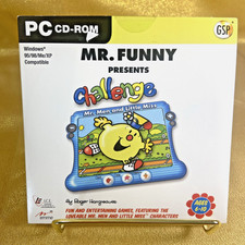 Mr. Funny Mr. Men Little Miss 2002 PC CD-ROM Roger Hargreaves Games Software