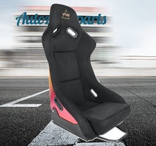 Innovations Frp-302bk-ultra Large Prisma Fixed Back Bucket Racing Seat Black