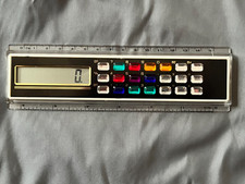 Calculator Ruler Inches Centimeters Memory Colorful Jeweled Keys Battery NEW 
