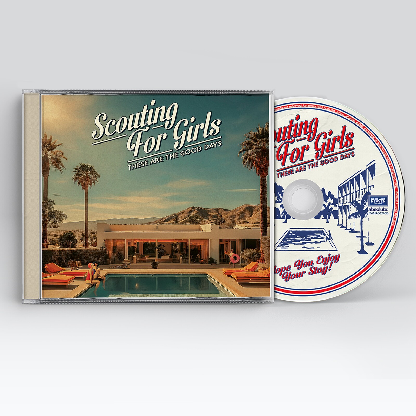 Scouting For Girls These Are the Good Days CD NEW