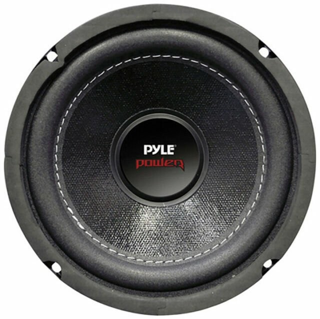 Pyle 6-Inch 600 Watt Dual 4 Ohm Car Audio Stereo Speaker Subwoofer