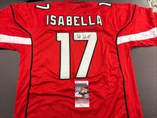 Andy Isabella Autographed Signed XL Custom Cardinals Jersey-JSA Witnessed