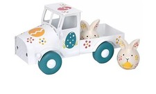 Temp-tations Seasonal Salt And Pepper With Truck Holder H405408 Egg Hunt Temp-tations Seasonal Salt And Pepper With Truck Holder H405408 Egg Hunt