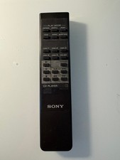 Sony RM-D306 CD Player Remote Control Black, Tested and Working