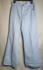 VTG 1970s JC Penney Hi Waist Lt Wash "Super Denim" Jeans Plus Size Girls 16 1/2