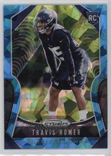 2019 Panini Prizm Rookies Blue Ice Prizm 22/99 Travis Homer #340 0l6m