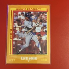 Score 1988 Kevin Romine Rookie Prospect #644 Boston Red Sox Baseball MLB Card. rookie card picture