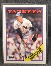 1987 Topps Charles Hudson Yankees