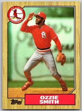 ⚾ 1987 Topps #749 Ozzie Smith St. Louis Cardinals