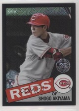 2020 Topps Silver Pack 1985 Chrome Baseball Series 2 Black Shogo Akiyama 0b3