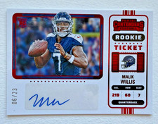 2022 Panini Contenders Football – Rookie Ticket Autograph Malik Willis