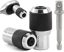 3PCS Tap Socket Set,Tap Extractor Tool with Adjustable Jaws,Tap Sockets with a 3