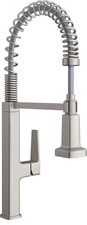 PROFLO PFXC5512 Scovin 1.8 GPM 1 Hole Pre-Rinse Pull Down Kitchen - Nickel