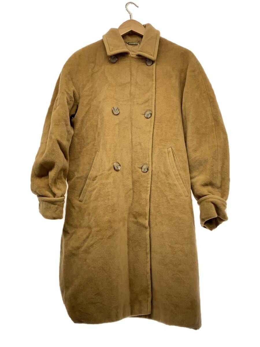 ALTRA MAX MARA altro cappotto lungo doppiopetto 38 lana marrone
