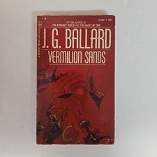 Vermilion Sands by J.G. Ballard 1971 Berkley Medallion 1st Print PB Vintage SF