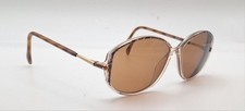 Vintage Silhouette M1861 Brown Translucent Oval Sunglasses FRAMES ONLY Austria