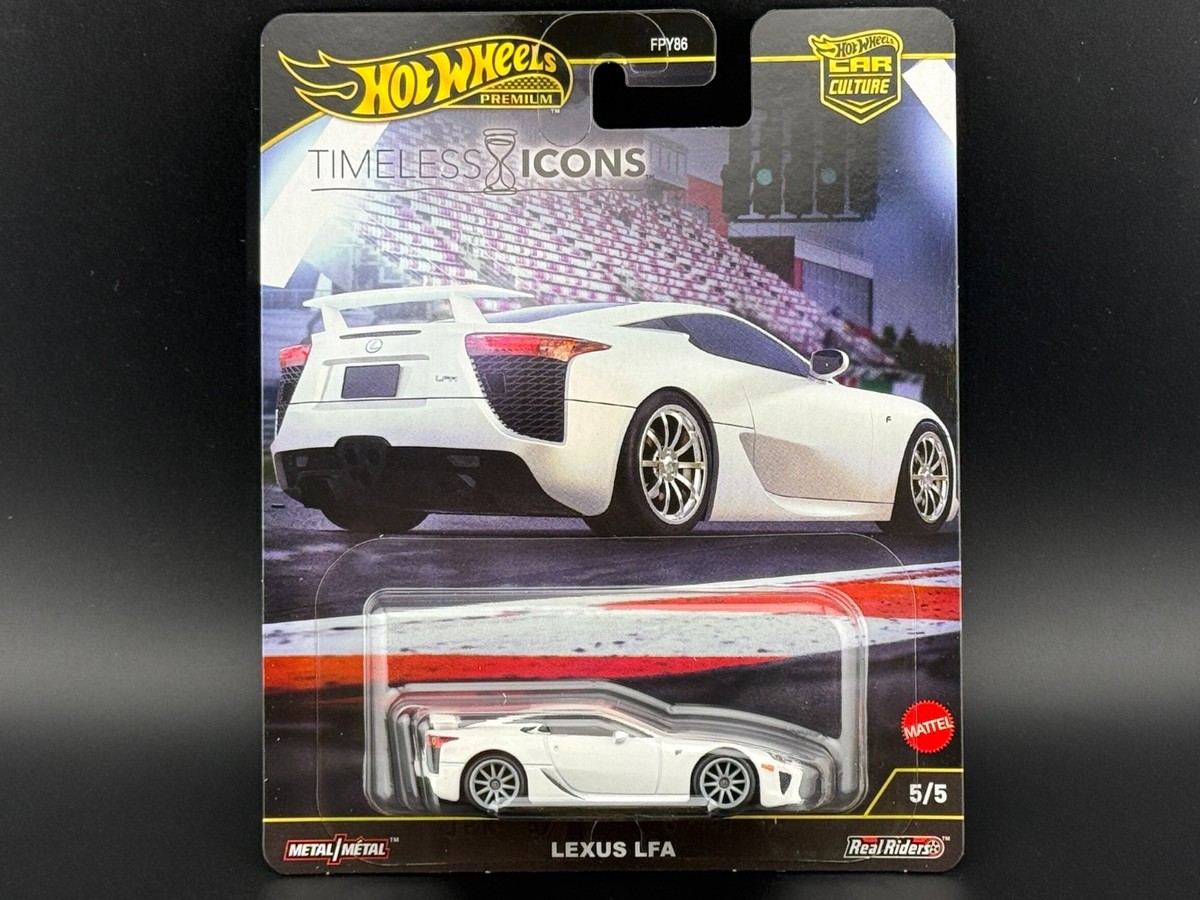 Hot Wheels Lexus LFA White Timeless Icons FPY86-961 N 1/64 | eBay
