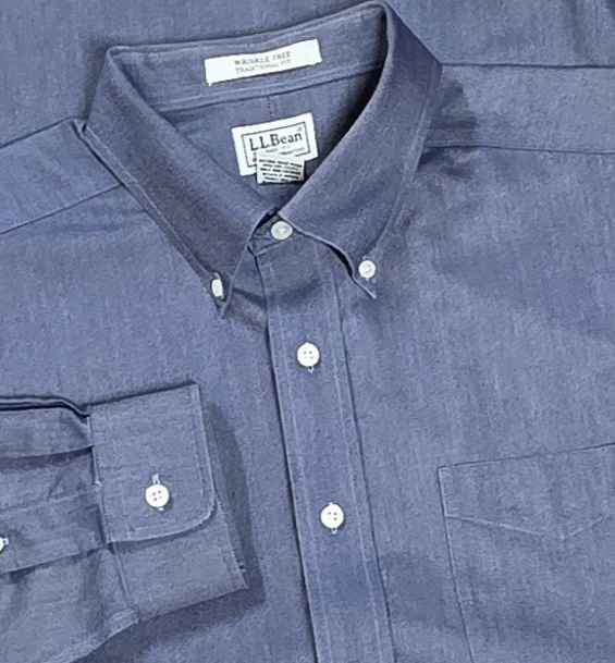 L.L. Bean 100% Cotton Button-Down Dress Shirts for Men for sale | eBay L.L. Bean 100% Cotton Button-Down Dress Shirts for Men for sale | eBay