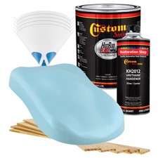 Hot Rod Flatz Glacier Blue Gallon Kit Urethane Flat Auto Car Paint Kit