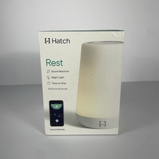 Hatch Rest Sound Machine Baby Night Light -Time to Rise NEW