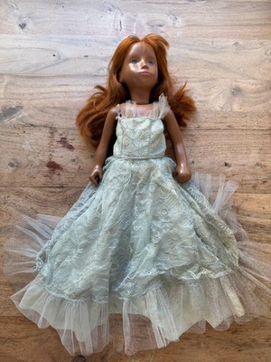 Vintage Early 60s Sasha Serie  16'' REDHEAD Doll Original with outfit lace dress